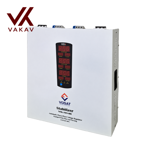 30 سه فاز استابلایزر 30kVA سهفاز مدل VEK-303-BR - تصویر 1