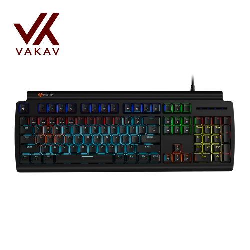 باتری سایت-0۲ کیبورد گیمینگ مکانیکال Meetion مدل MK600RD - تصویر 1